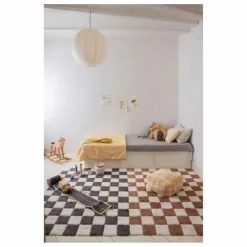 Tapis Tiles | Gris foncé