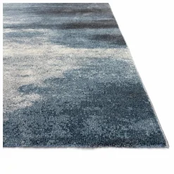 Tapis tissé Pacifik | Bleu