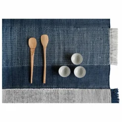 Tapis Tres, Elisa Padrón | Bleu