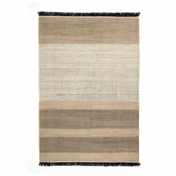 Tapis Tres Stripes, Elisa Padrón | Noir