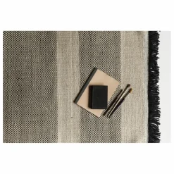 Tapis Tres Stripes, Elisa Padrón | Noir