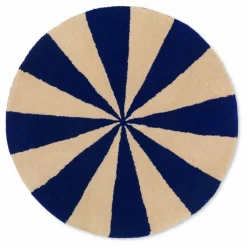 Tapis tufté Arch | Bleu