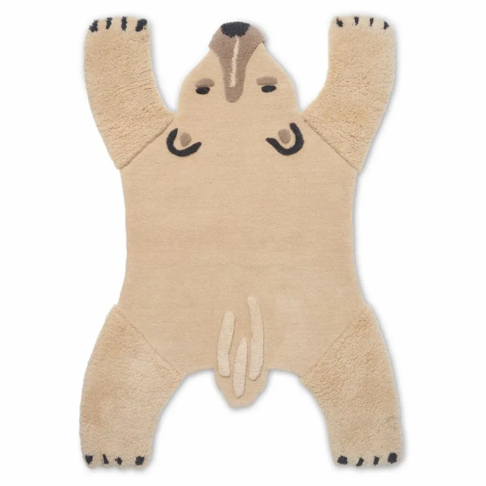 Tapis tufté ours polaire | Blanc cassé