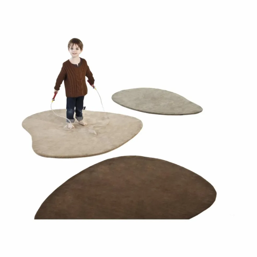 Tapis tufté Stone, Diego Fortunato | Gris