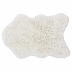 Tapis Woolly | Blanc