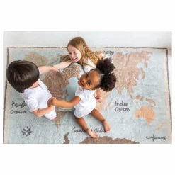 Tapis World map