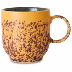 Tasse à café en grès | Orange