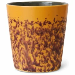 Tasse à café en grès | Orange