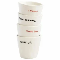 Tasse à espresso Good Morning | Blanc