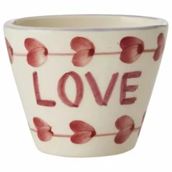 Tasse à expresso en céramique Love | Ecru