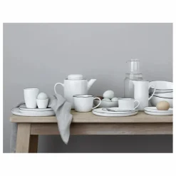 Tasse avec soucoupe en porcelaine Salt