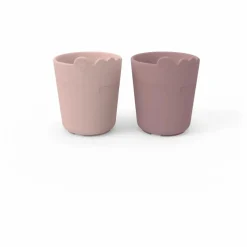 Tasse Croco Kiddish - Set de 2 | Rose