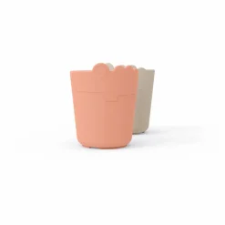 Tasse Croco Kiddish - Set de 2 | Corail