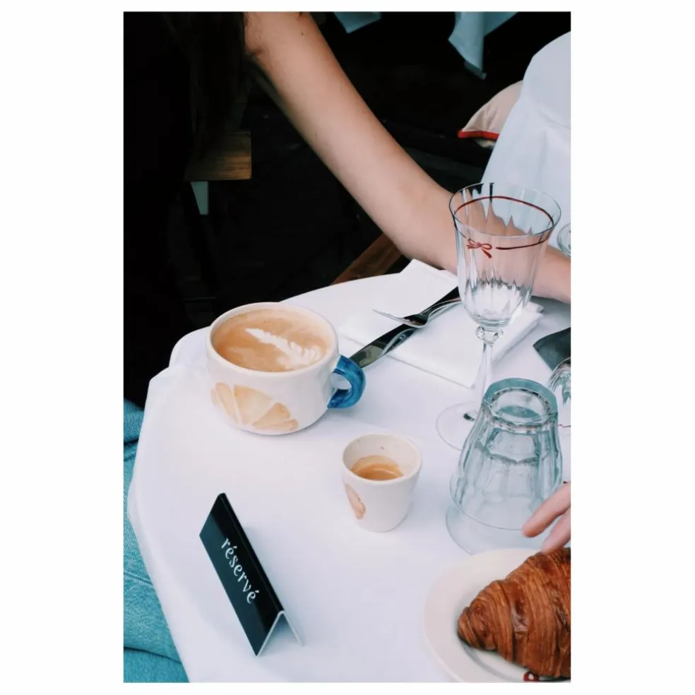 Tasse Croissant | Bleu