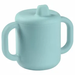 Tasse d'apprentissage en silicone | Bleu