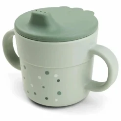 Tasse d'apprentissage Happy Dots | Vert