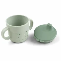 Tasse d'apprentissage Happy Dots | Vert