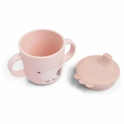 Tasse d'apprentissage Tiny Farm | Rose