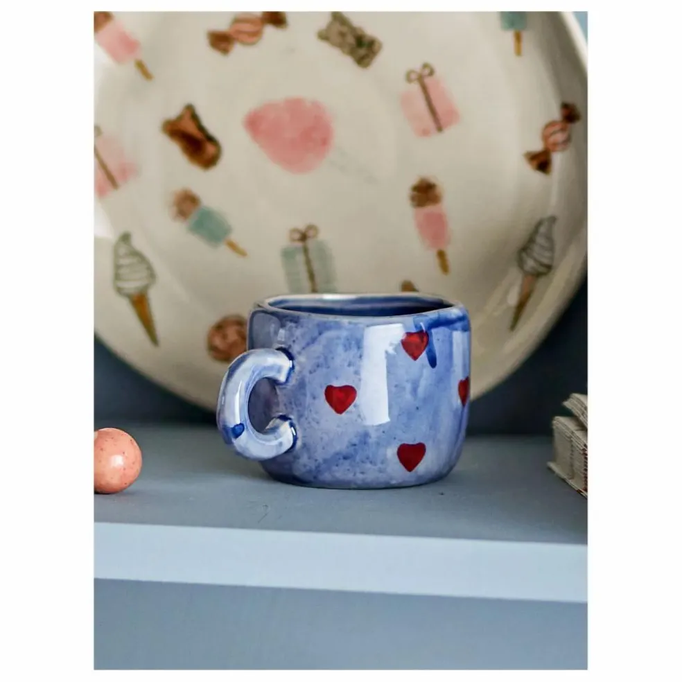 Tasse en céramique Nini | Bleu