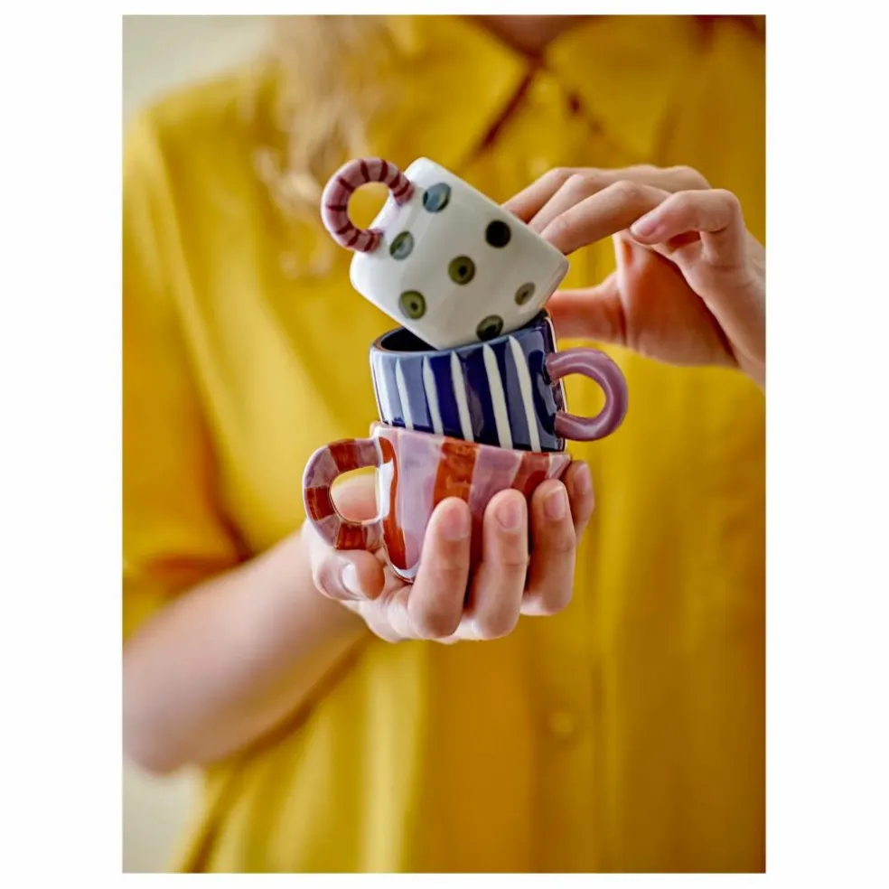 Tasse en grès Nini | Rose