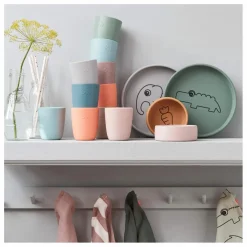 Tasse en silicone - Set de 3 | Bleu