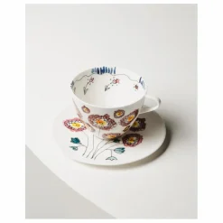 Tasse et sous-tasse à Café Anemone, Serax for Marni - Set de 2 | Milk