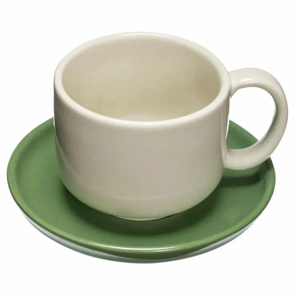 Tasse et sous-tasse Amare | Sable