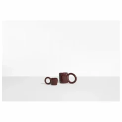 Tasse expresso Donut, Pia chevalier - Set de 2 | Bordeaux