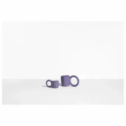 Tasse expresso Donut, Pia chevalier - Set de 2 | Violet