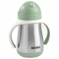 Tasse paille en inox - 250 ml | Sauge