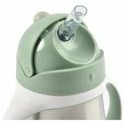 Tasse paille en inox - 250 ml | Sauge
