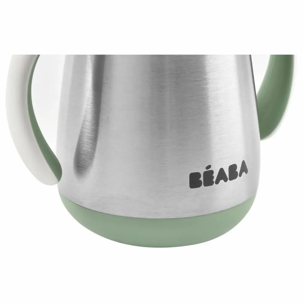 Tasse paille en inox - 250 ml | Sauge