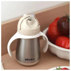 Tasse paille en inox | Argile