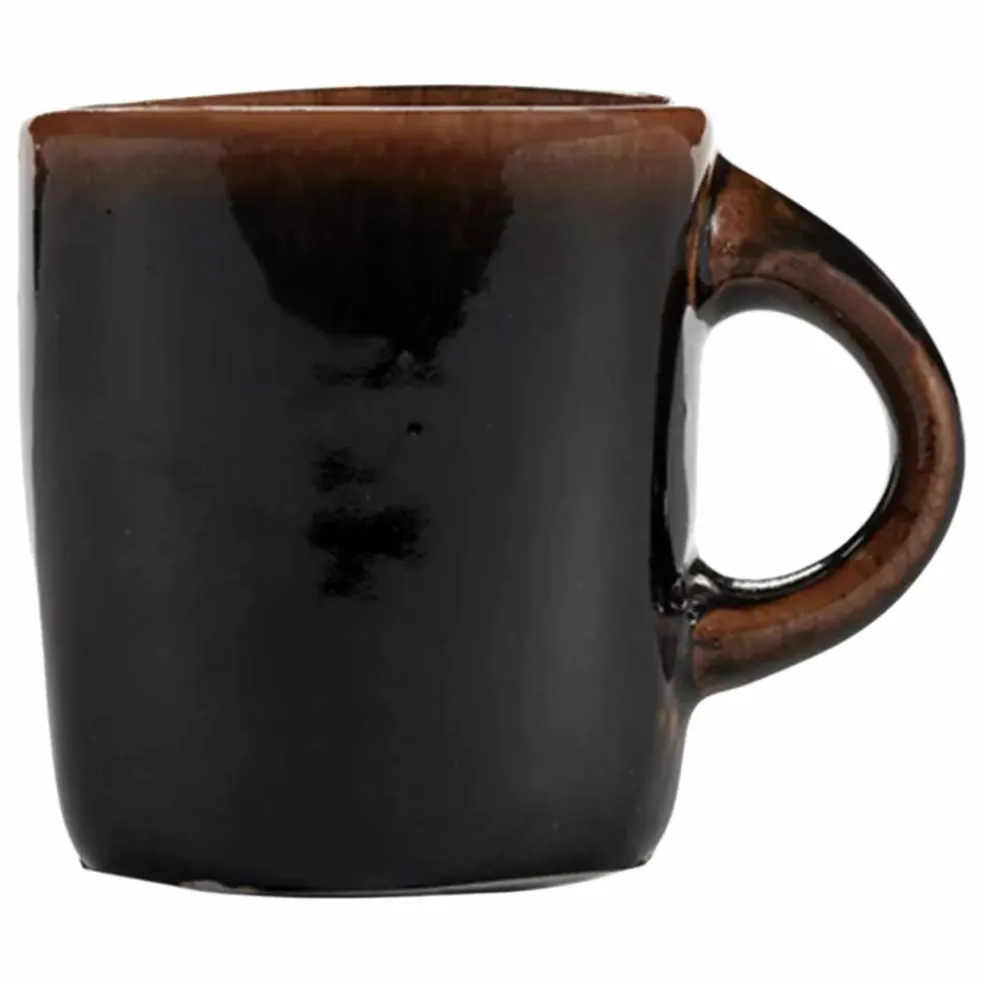 Tasses à café Out of lines, Uncharted - Set de 2 | Marron