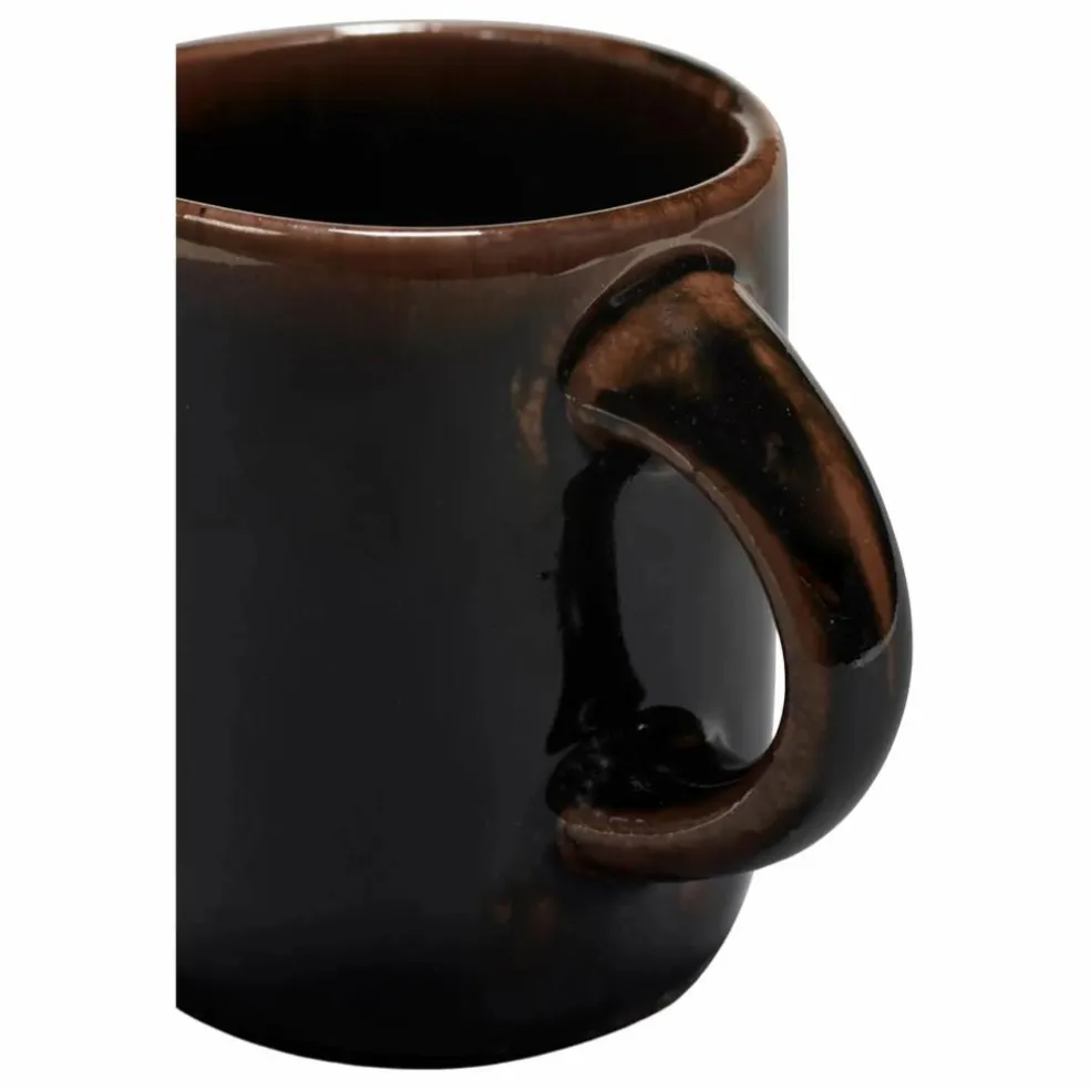 Tasses à café Out of lines, Uncharted - Set de 2 | Marron