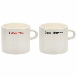 Tasses à espresso Perfect Morning - Set de 2 | Ecru