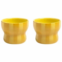Tasses Circus - Set de 2 | Jaune