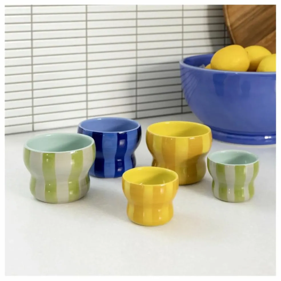 Tasses Circus - Set de 2 | Jaune