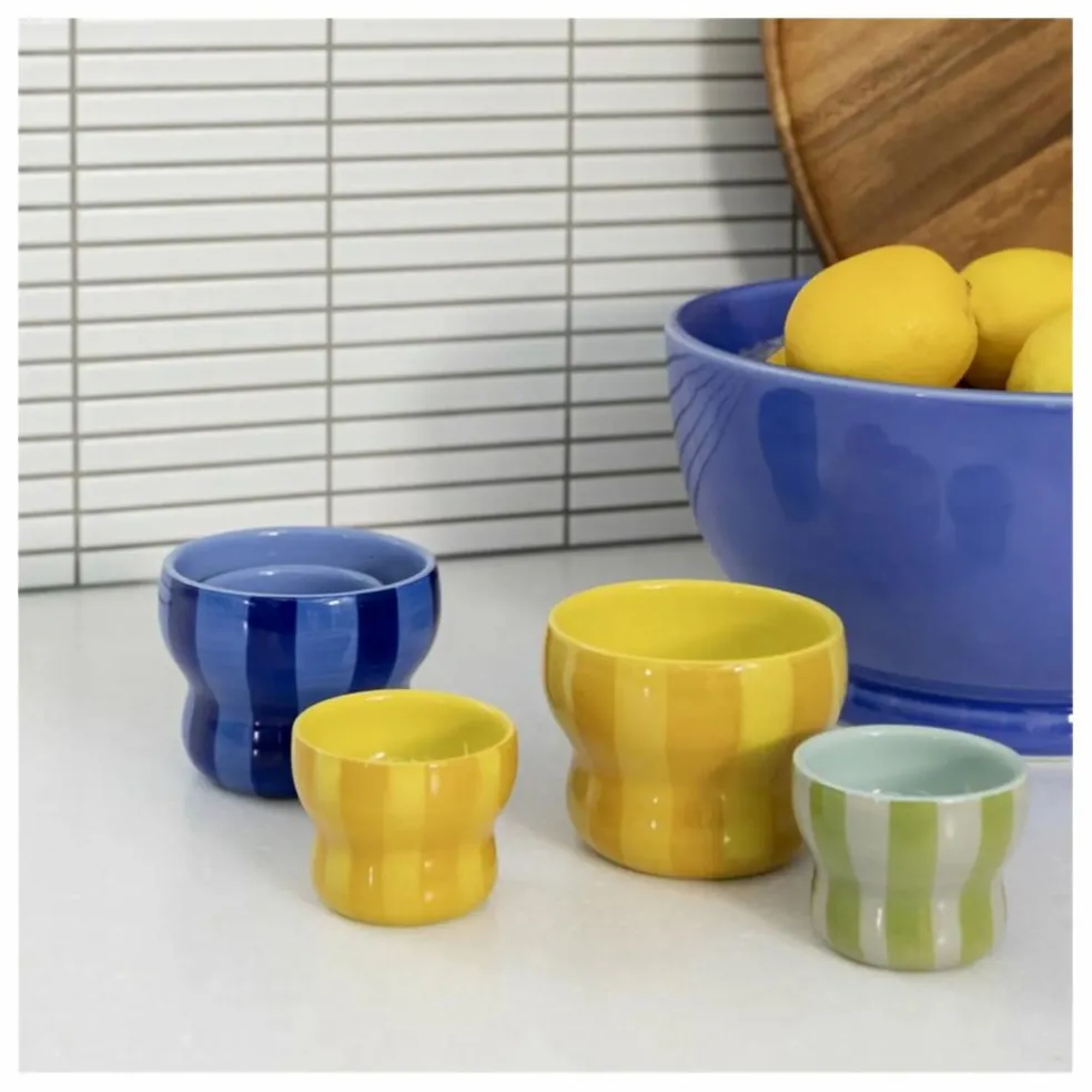 Tasses Circus - Set de 2 | Jaune