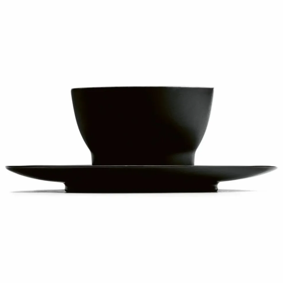 Tasses en porcelaine, Ann Demeulemeester - Set de 2 | Noir