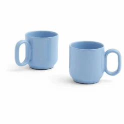 Tasses en terracotta Barro - Set de 2, Rui Pereira | Bleu ciel