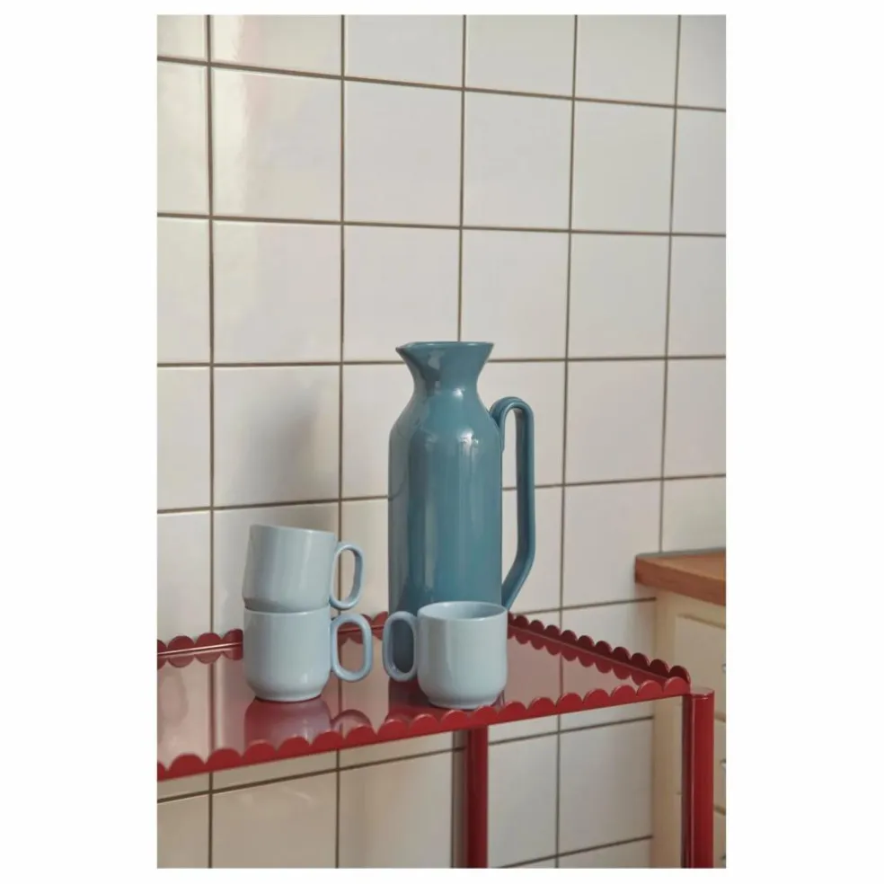 Tasses en terracotta Barro - Set de 2, Rui Pereira | Bleu ciel