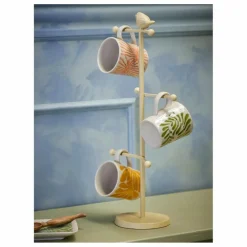 Tasses Fauni en grès - Set de 3 | Multicolore