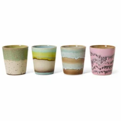 Tasses Pop Art - Set de 4