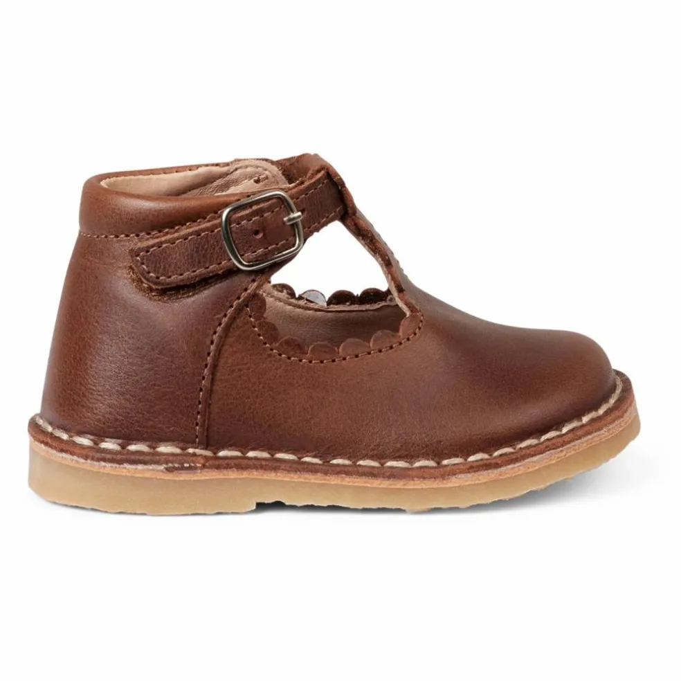 T-Bar Scallop | Marron