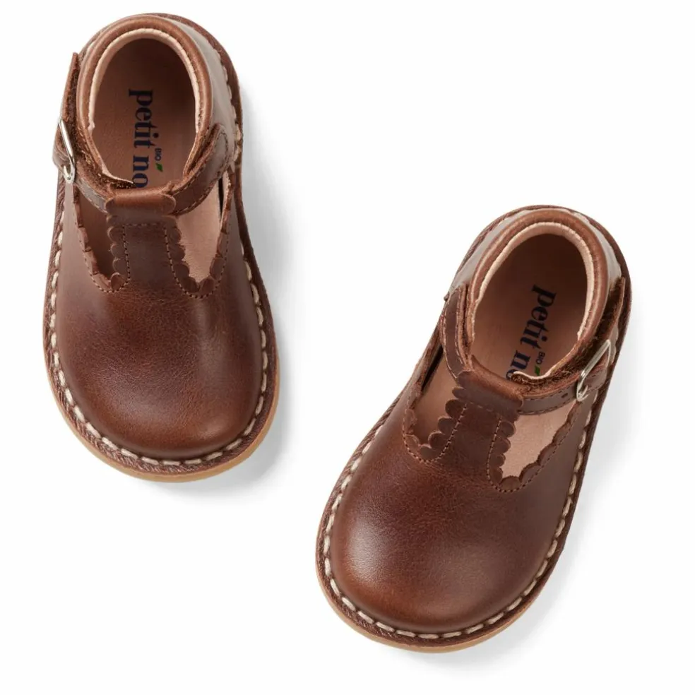 T-Bar Scallop | Marron