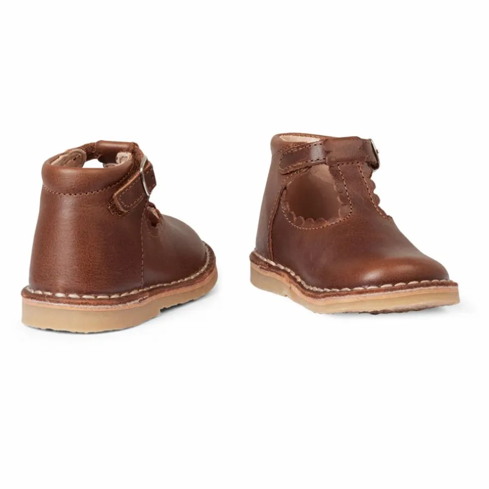 T-Bar Scallop | Marron