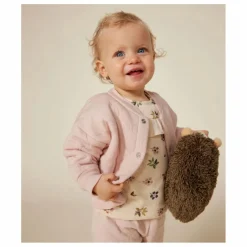 Teddy Tubique Matelassé | Rose pâle