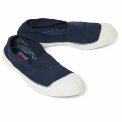 Tennis Elastique Vegan | Bleu marine