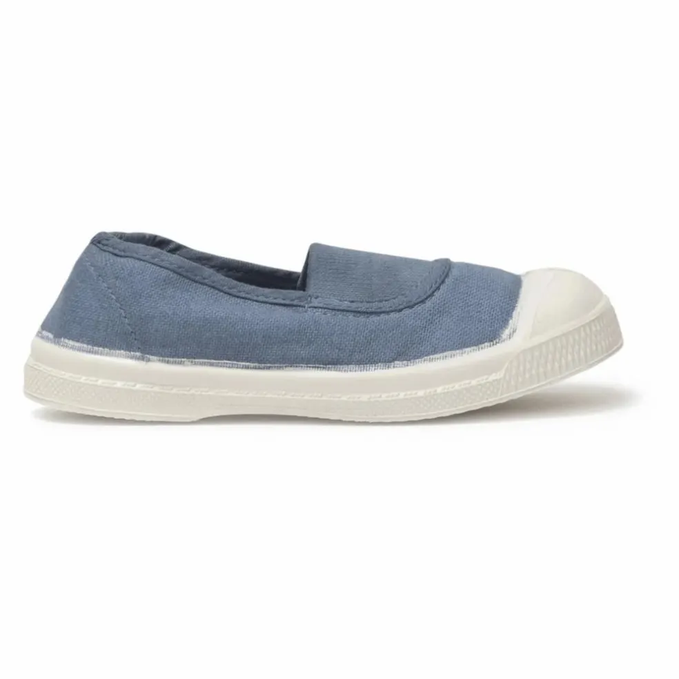 Tennis Elastique Vegan | Denim